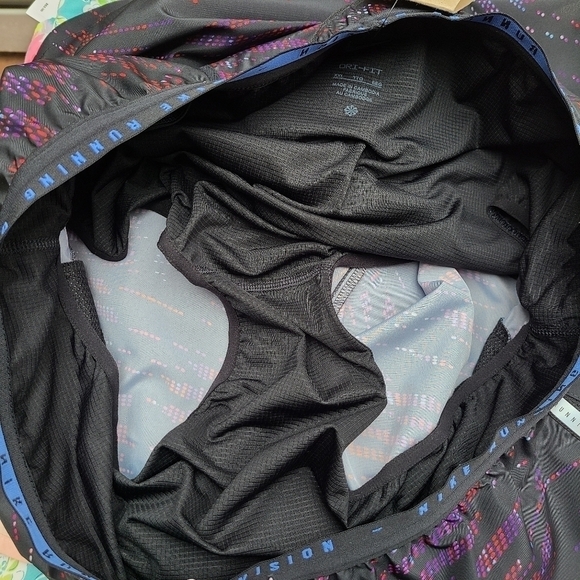 NWT Men's Nike Running Division Multicolor Shorts, DM4767-550, Size XXL - Picture 10 of 14